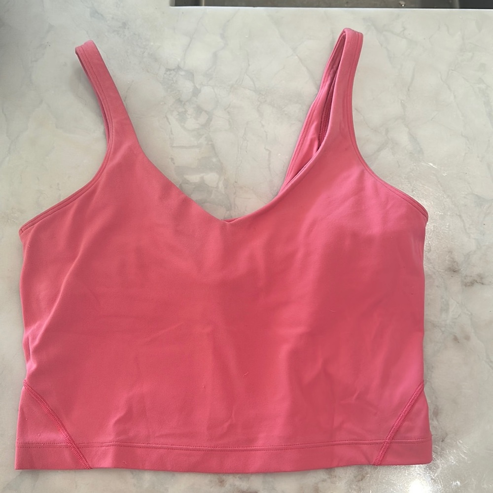 Size 8 lululemon align crop tank